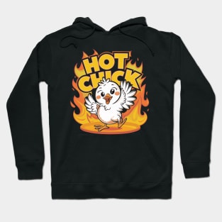 Hot Chick Flames Hoodie